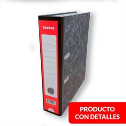 Bibliorato Teoria+ A4 Lomo Ancho Con Rado. Santiago Aloy S.A.