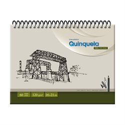 Block de Dibujo Quinquela 16 x 21 cm 60 Hojas 120g. Santiago Aloy S.A.