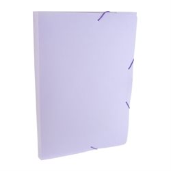 Carpeta c/Elástico Dello Lomo 3cm Oficio Pastel