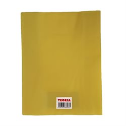 Forro para Cuaderno Teoría Amarillo