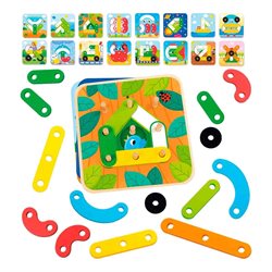 Juego Educativo de Madera Formas de Colores Goula