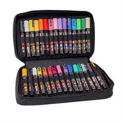 Set Maletín Posca Completo x 50 Marcadores