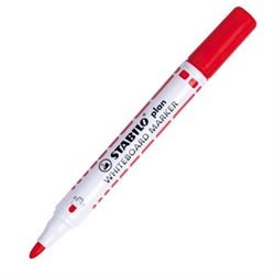 Marcador Stabilo para Pizarra Rojo. Santiago Aloy S.A.