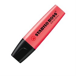 Resaltador Stabilo Boss Rojo. Santiago Aloy S.A.