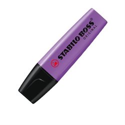 Resaltador Stabilo Boss Lila. Santiago Aloy S.A.