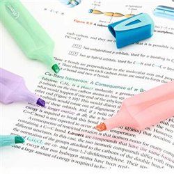 Resaltador Maped Glitter Pastel Display x12