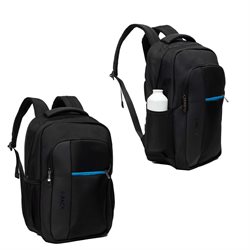 Mochila Boston 17,5 " B-PACK Negro y Azul