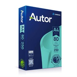 Papel A4 Autor Verde 250 hojas 80g. Santiago Aloy S.A.