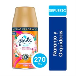 Repuesto Aromatizador Glade Naranjo y Orquídeas | Aloy 360