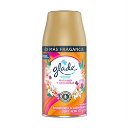 Repuesto Aromatizador Glade Naranjo y Orquídeas